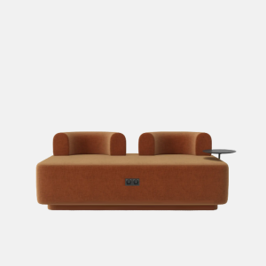 Sofa modular PLUMP with a table