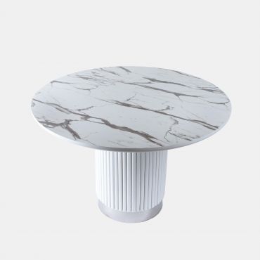 Dining table GARDA white