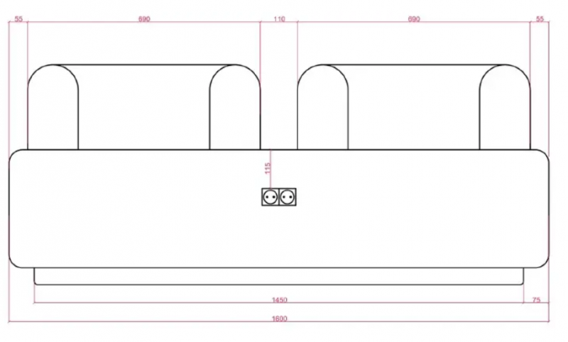Купити Sofa modular PLUMP від MAIIMO
