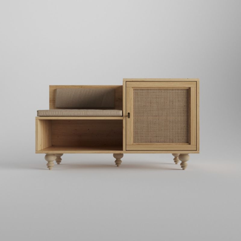 Купити Shoe cabinet TENETA with a soft seat від MAIIMO