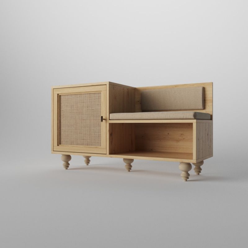 Купити Shoe cabinet TENETA with a soft seat від MAIIMO