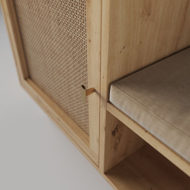 Купити Shoe cabinet TENETA with a soft seat від MAIIMO