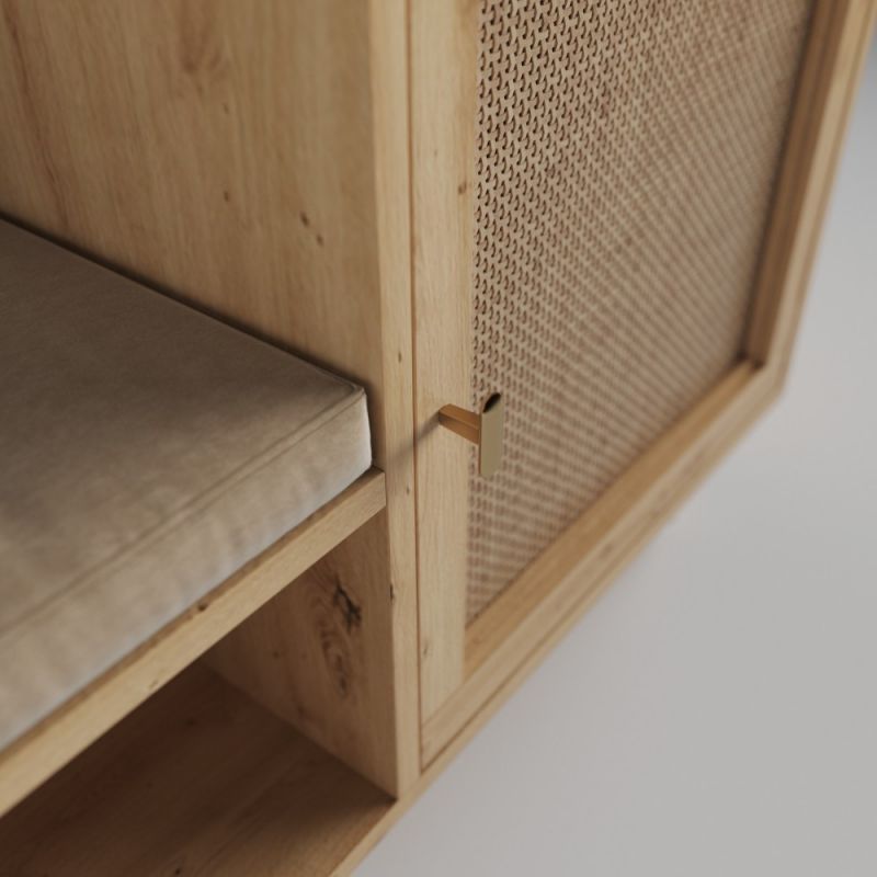 Купити Shoe cabinet TENETA with a soft seat від MAIIMO