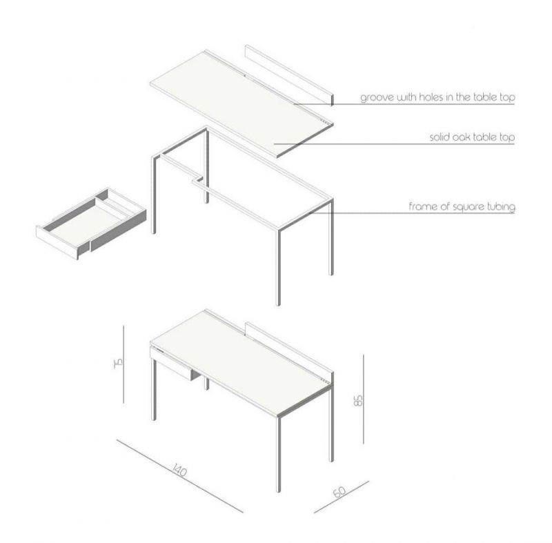 Купити Письменный стол LIIN DESK від MAIIMO