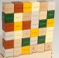 Купити Ukrainian alphabet from wooden cubes від MAIIMO