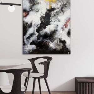 Painting ABSTRACTION Space Journey 110*90 cm