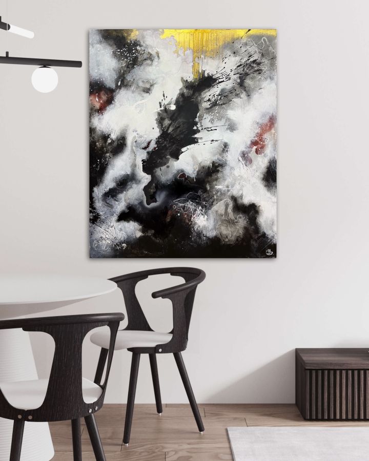 Купити Картина АБСТРАКЦИЯ Space Journey 110*90 см від MAIIMO