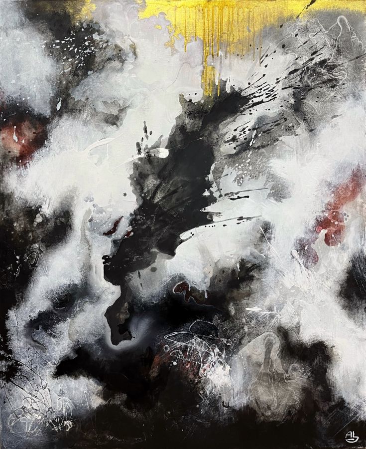 Купити Картина АБСТРАКЦИЯ Space Journey 110*90 см від MAIIMO