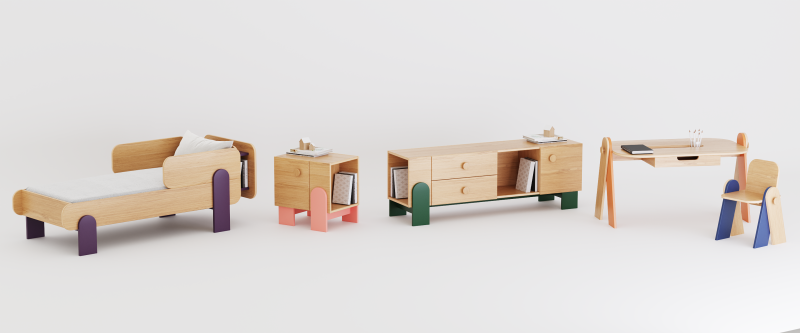 Купити Children's table ZABAVA від MAIIMO