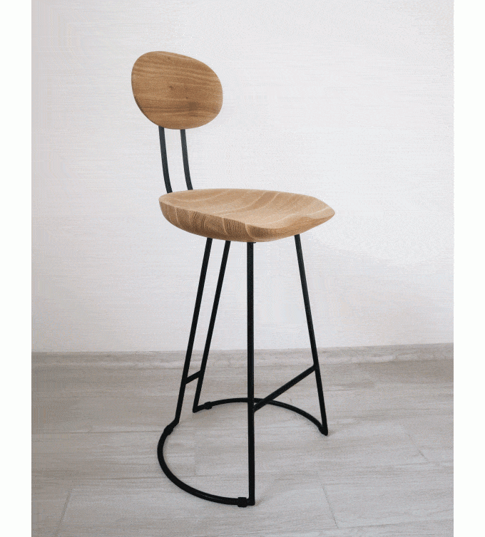 Купити Bar stool Kolo Maxi with backrest від MAIIMO