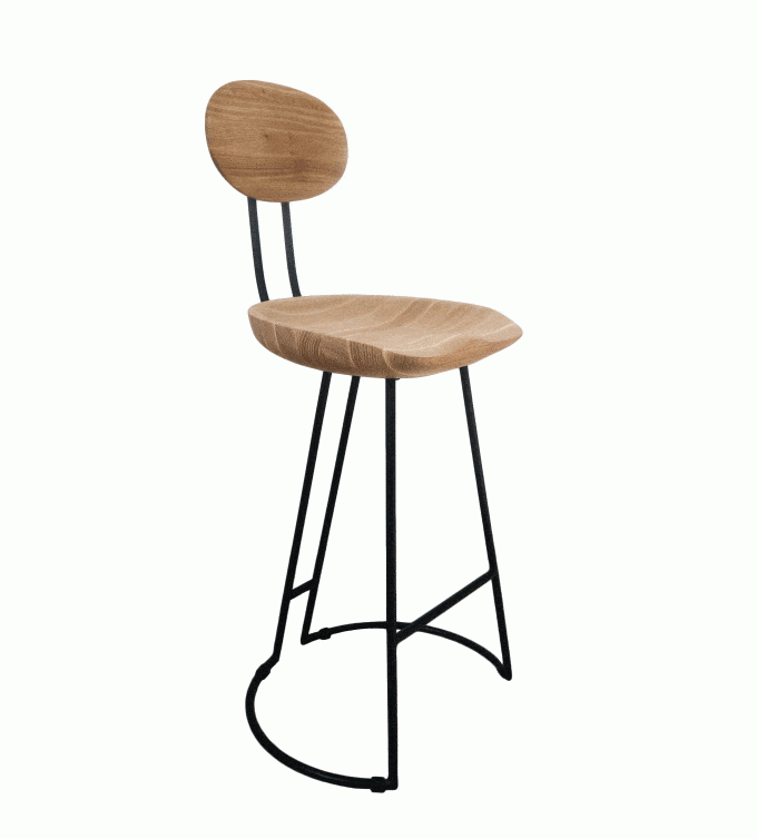 Купити Bar stool Kolo Maxi with backrest від MAIIMO