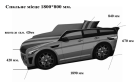 Купити Ліжко-машинка AUDI Q7 "PREMIUM" від MAIIMO