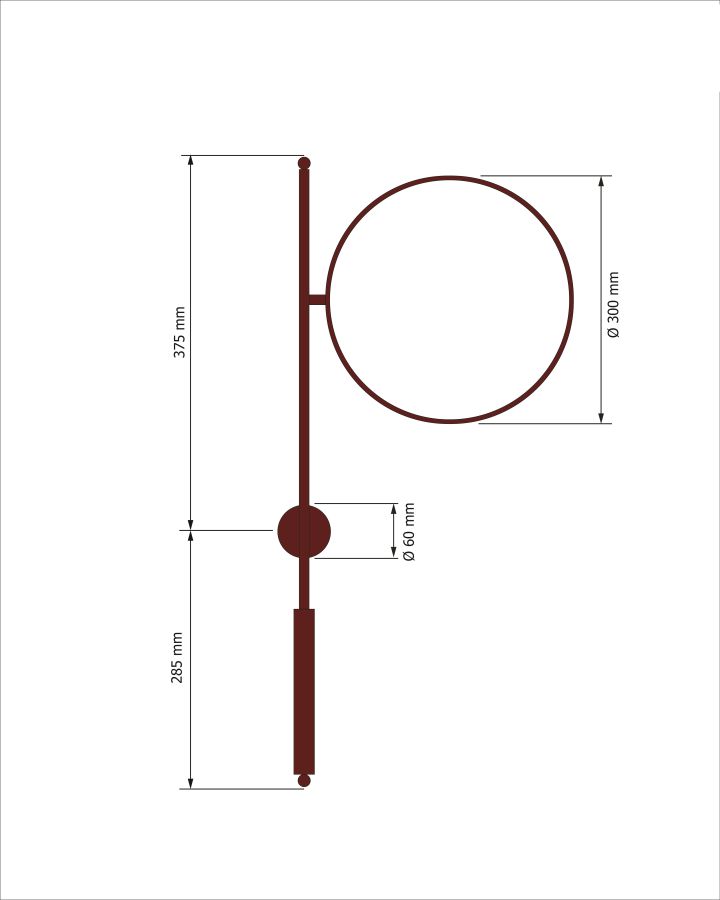 Купити Sconce lamp MOONLIGHT B від MAIIMO