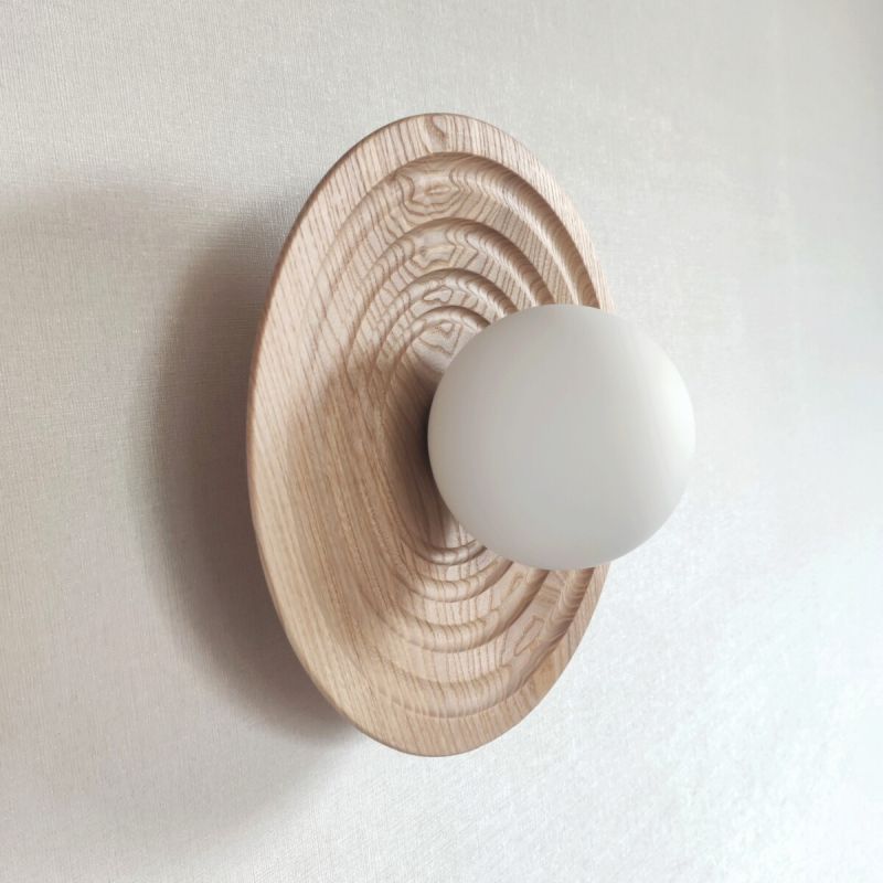 Купити Sconce ORBIT 2 natural wood від MAIIMO