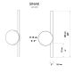 Купити Sconce SINAR від MAIIMO