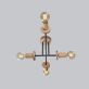 Купити Chandelier TOPAZ with wooden details від MAIIMO