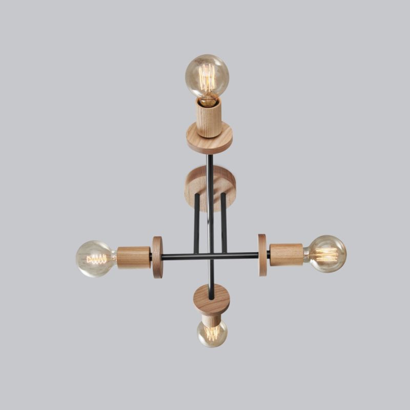 Купити Chandelier TOPAZ with wooden details від MAIIMO