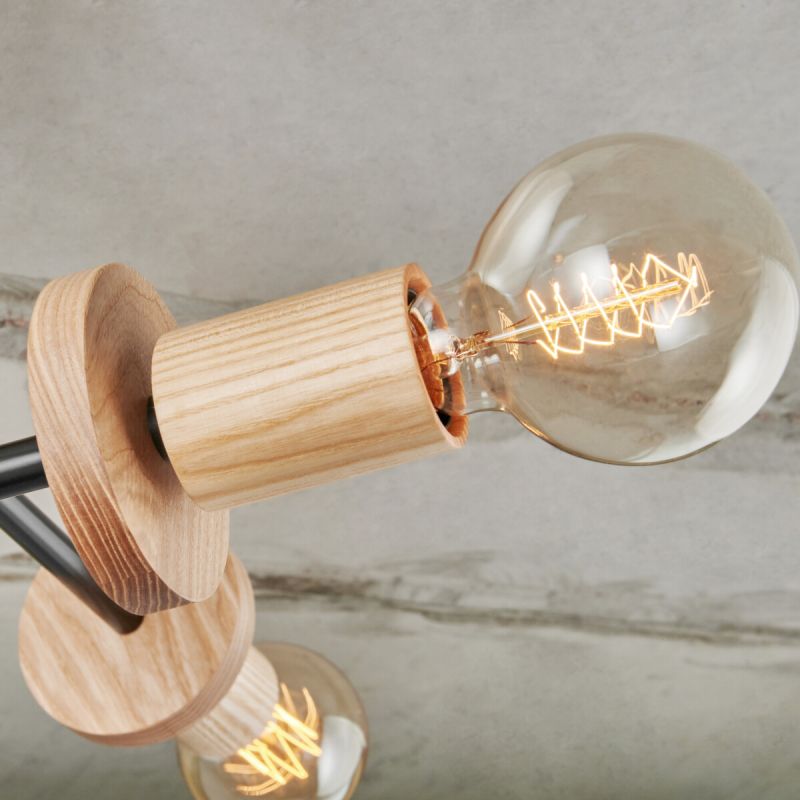 Купити Chandelier TOPAZ with wooden details від MAIIMO