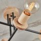 Купити Chandelier TOPAZ with wooden details від MAIIMO