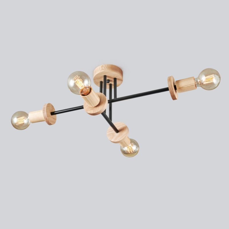 Купити Chandelier TOPAZ with wooden details від MAIIMO