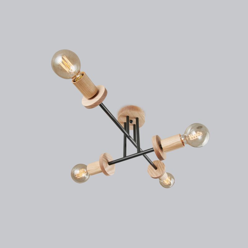 Купити Chandelier TOPAZ with wooden details від MAIIMO