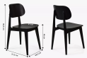 Купити Chair LULA black від MAIIMO