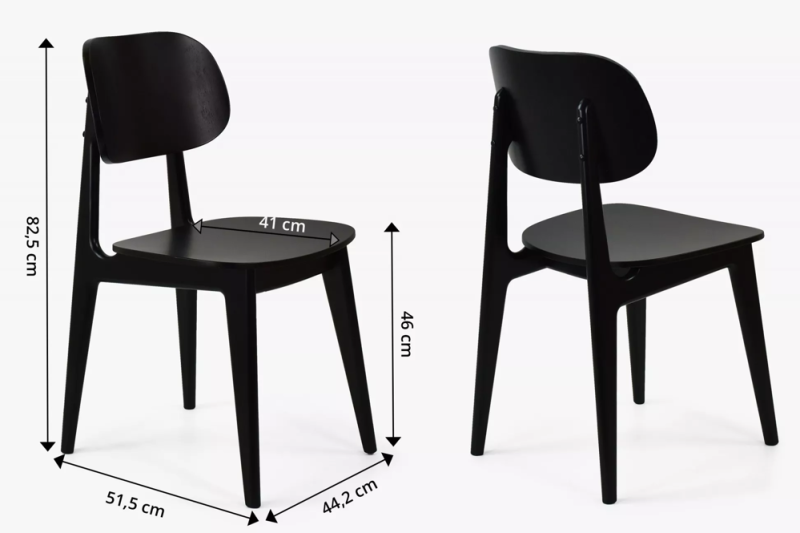 Купити Chair LULA black від MAIIMO