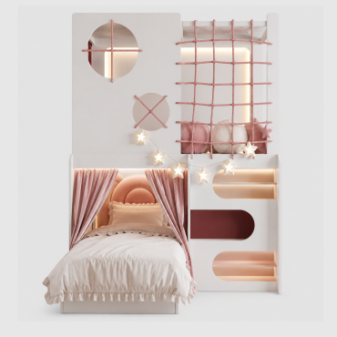 Двухъярусная детская кровать TOBI Full Bed