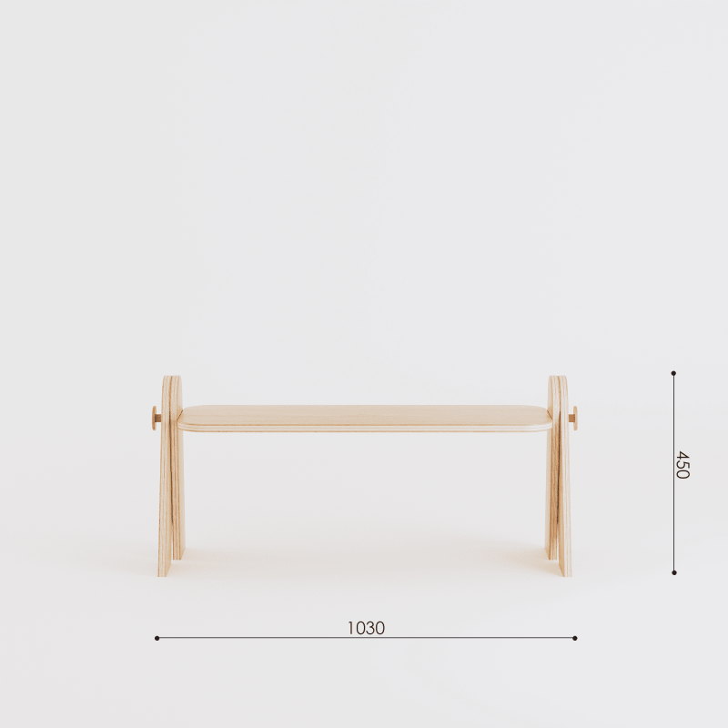 Купити Children's bench ZABAVA від MAIIMO