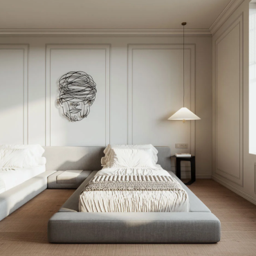 Children's soft bed Pino