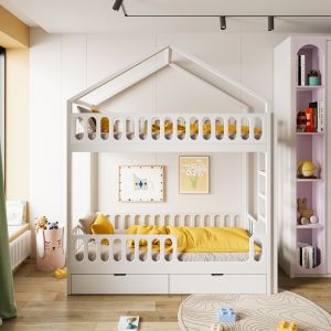 Двухъярусная кровать Монтессори Duo Nest Home