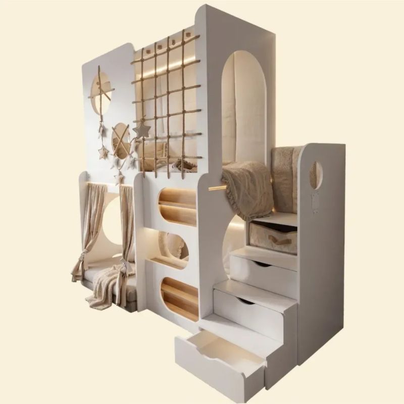 Купити Двухъярусная детская кровать TOBI Folding Bed с игровой зоной від MAIIMO