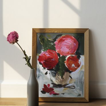 Картина Flowers in a Vase 30*21 см