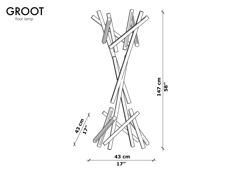Купити Floor lamp GROOT від MAIIMO