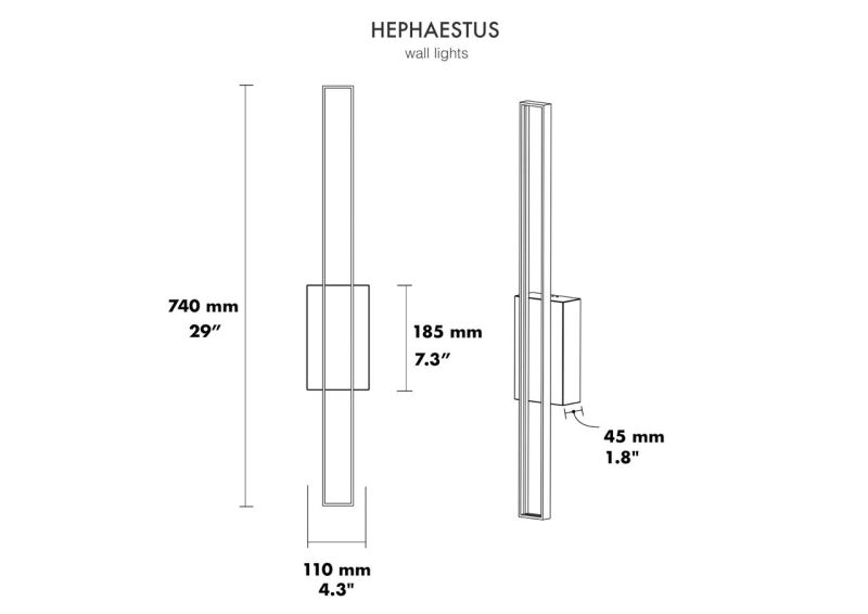 Купити Бра HEPHAESTUS від MAIIMO