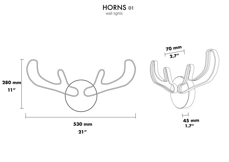 Купити Люстра HORNS від MAIIMO