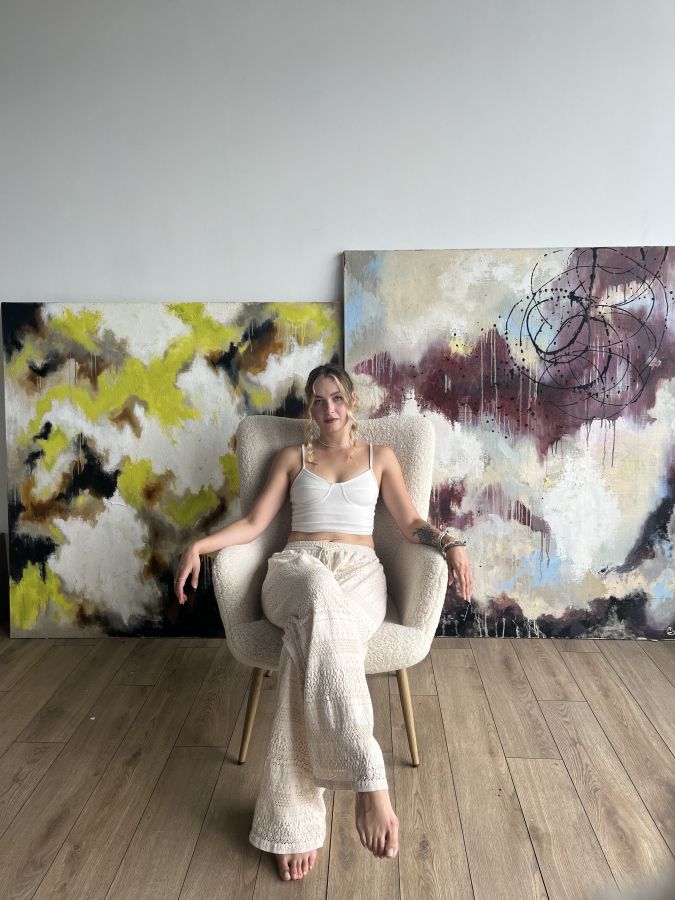 Купити Painting BEGINNING 140*140 cm від MAIIMO