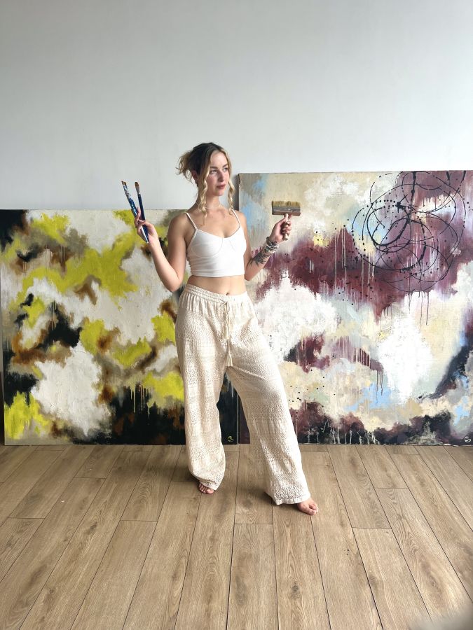 Купити Painting BEGINNING 140*140 cm від MAIIMO
