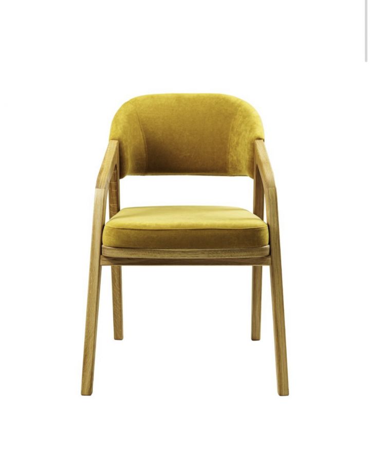 Купити Крісло Otis велюр Mustard від MAIIMO