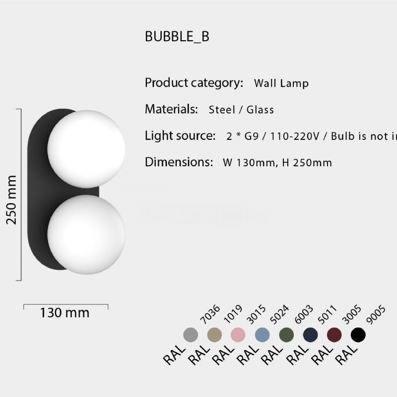 Купити Бра BUBBLE B від MAIIMO