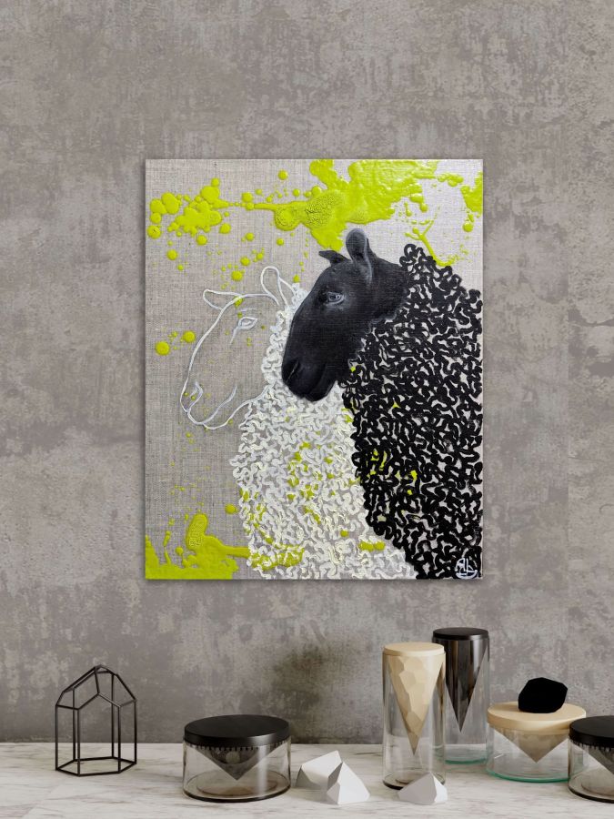 Купити Картина ИНЬ-ЯНЬ 50*40 см від MAIIMO