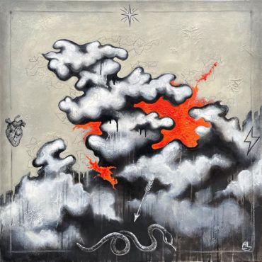 Painting WAY 80*80 cm