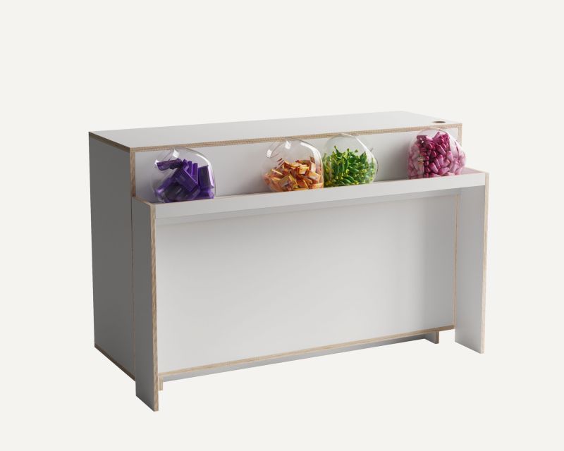 Купити Кассовая стойка MO-VA Display эконом черная від MAIIMO