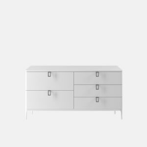 Chest of drawers wide 5 drawers ELEGANCE