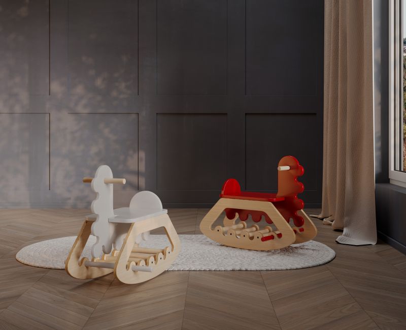 Купити Horse chair - swing, children's toy NUMO від MAIIMO