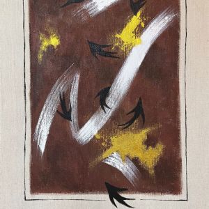 Painting SWALLOWS 90*70 cm