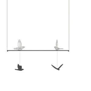 Линейный подвесной светильник FS pendant linear
