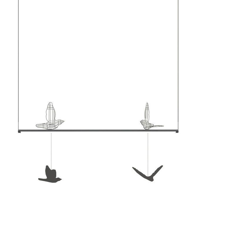 Купити Линейный подвесной светильник FS pendant linear від MAIIMO