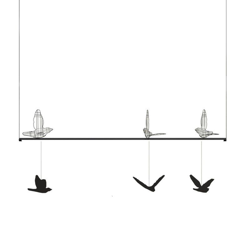 Купити Линейный подвесной светильник FS pendant linear від MAIIMO