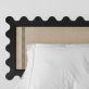Купити Bed KHVYLI with a headboard for a mattress of 160 cm black від MAIIMO